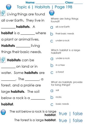 Habitats