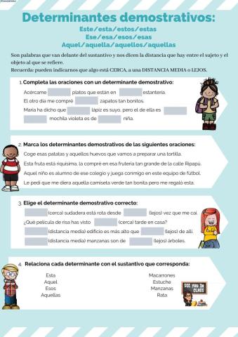 Determinantes demostrativos