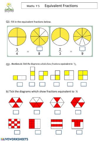 Equivalent Fractions