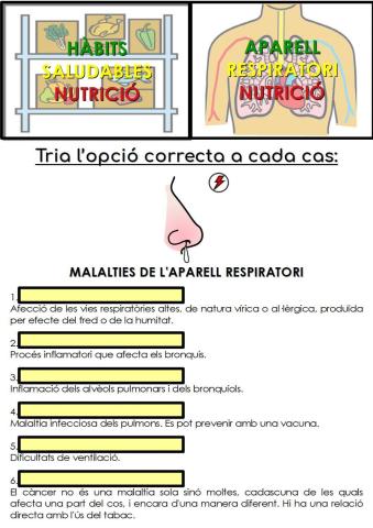 Malalties de l'aparell respiratori