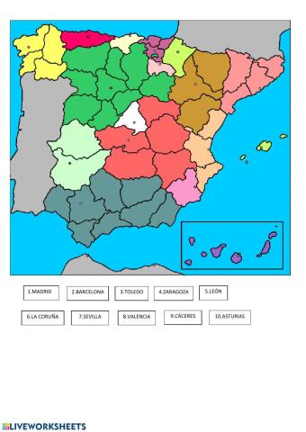 Provincias de España