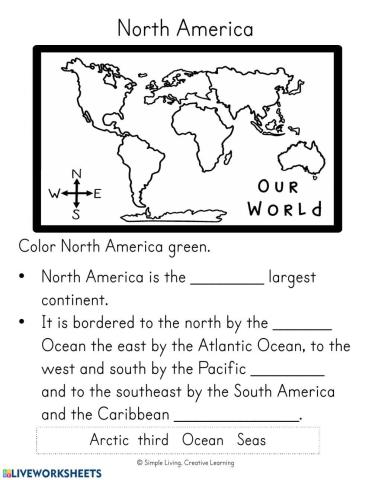 North and South America