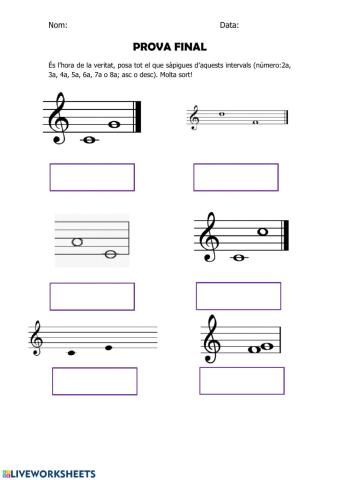 Intervals 4