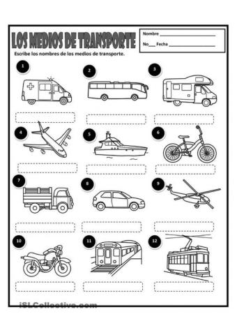 Medios de transporte