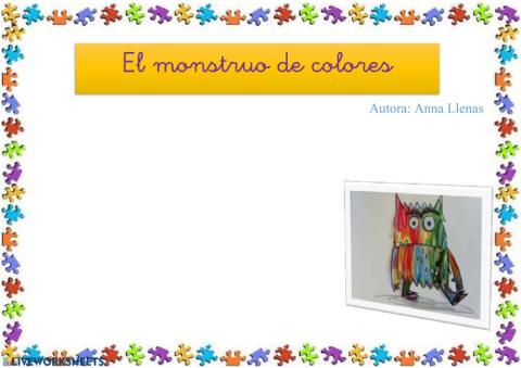 Cuento -Monstruo de colores-