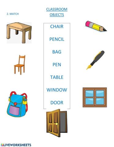 Classroom objects