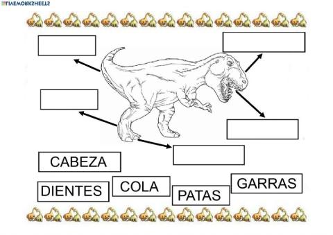 Partes Dinosaurios