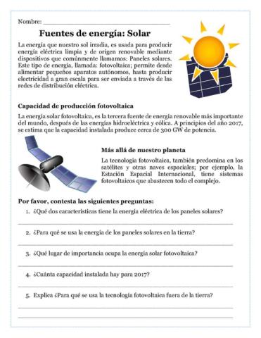 Energía solar