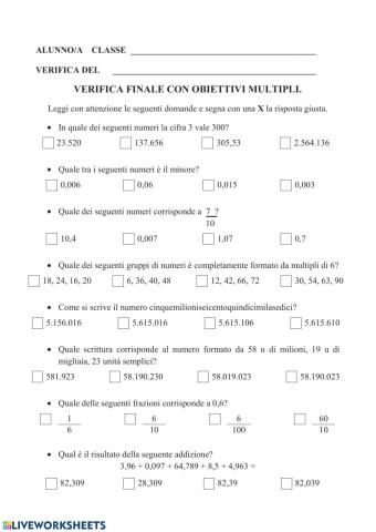 Matematica