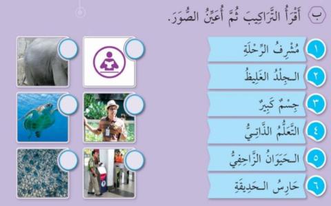 رحلة علمية إلى حديقة الحيوانات (التراكيب)