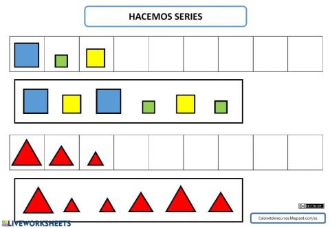 Trabajamos las series