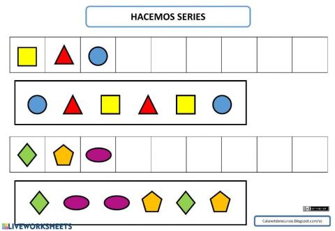 Trabajamos las series