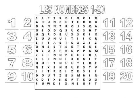 Soupe aux lettres 1-20