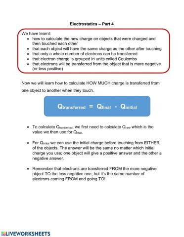 Electrostatics 4