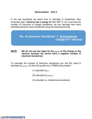 Electrostatics 5