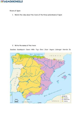 Rivers of Spain