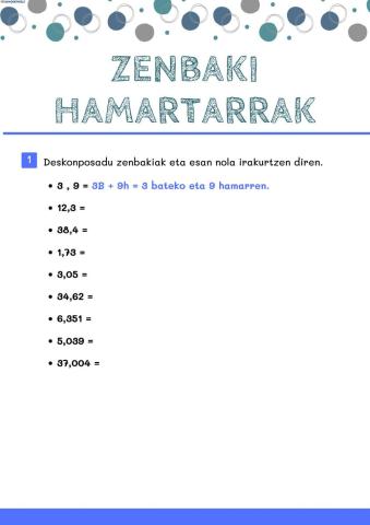 Zenbaki hamartarrak-1