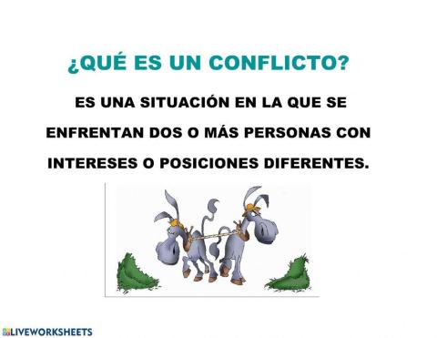 Resolución de conflictos