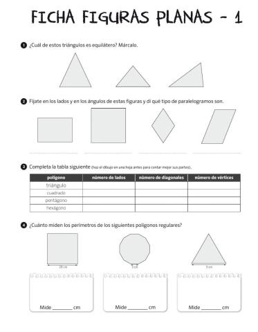 Repaso figuras planas 1ª parte