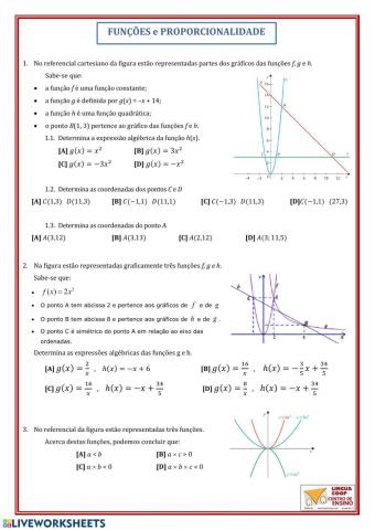 Funções e Proporcionalidade