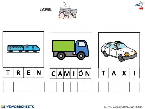 Medios de transportes TERRESTRES