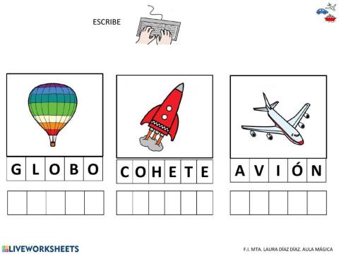 Medios de transportes aéreos