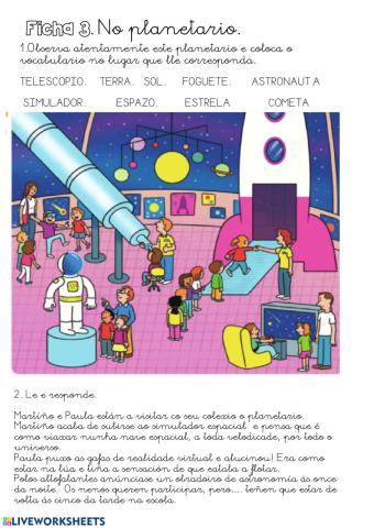 FICHA 3. NO PLANETARIO.