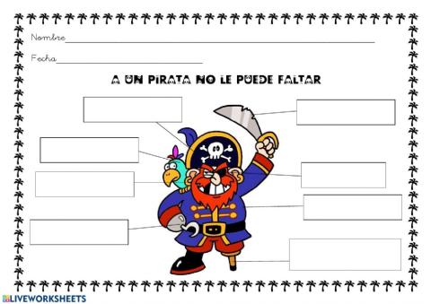 A un pirata no le puede faltar