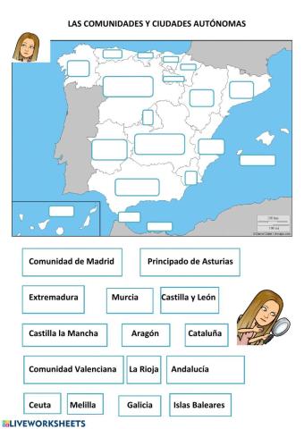 Comunidades y Ciudades Autónomas