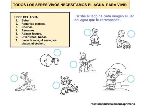 Usos del agua