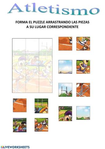 Atletismo - Puzzle