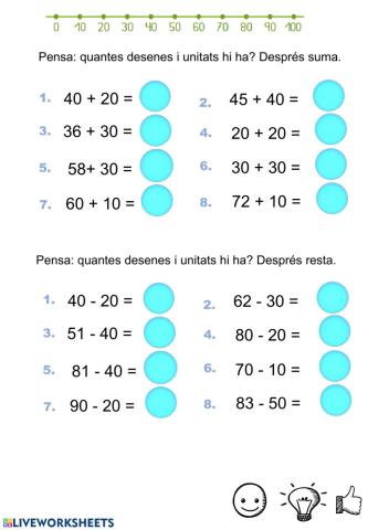 Desenes i unitats