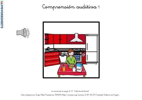 Comprensión auditiva