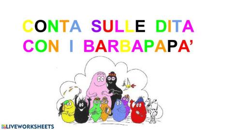 Conta con barbapapa' 1