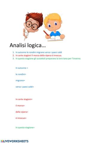 Analisi logica