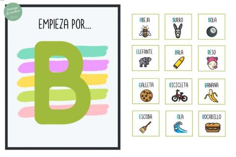 Empieza por... (B, C, D, F)