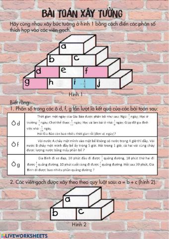 Fraction - activity