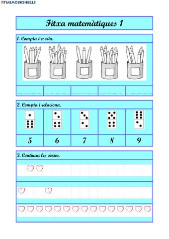 Fitxa de matemàtiques 1