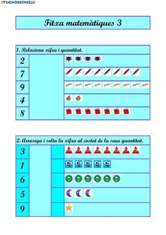 Fitxa de matemàtiques 3