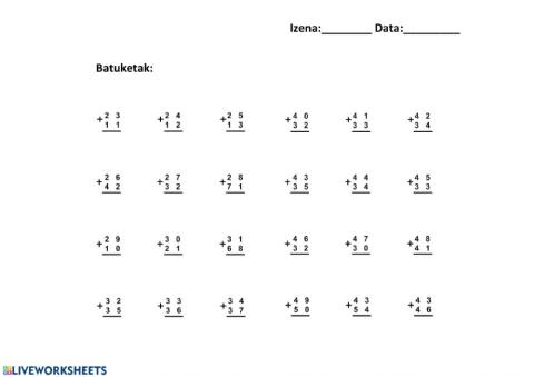 Batuketak