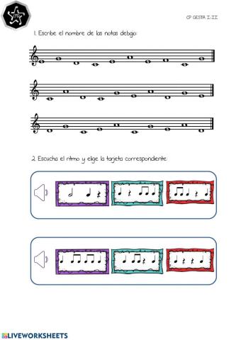 Discriminación auditiva de ritmos