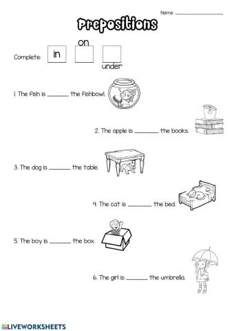 Prepositions