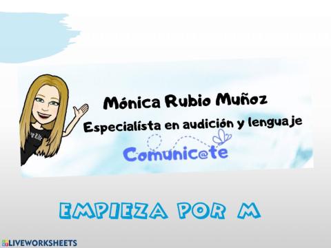 Comunicate empieza por M