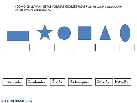 ¿cómo se llaman estas formas geométricas?