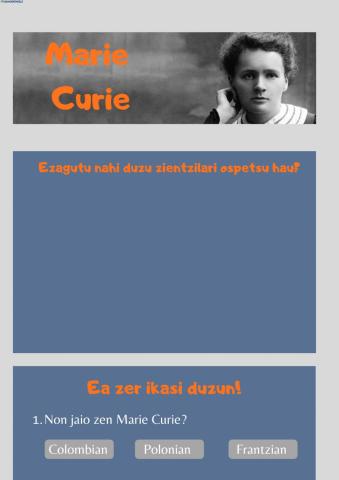 Marie Curie