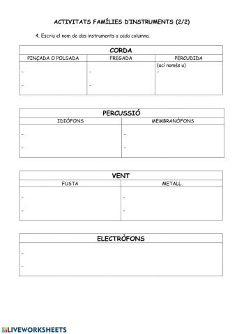 Activitats famílies d'instruments 2-2