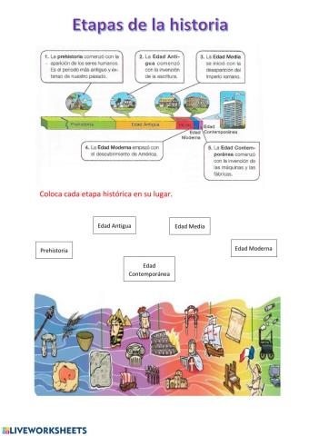 FICHA ETAPAS DE LA HISTORIA