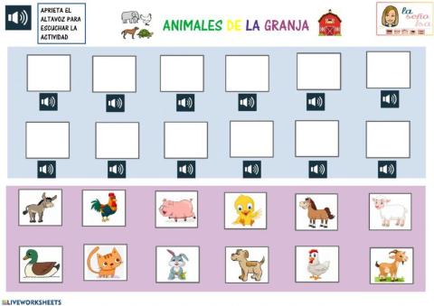 ANIMALES DE LA GRANJA