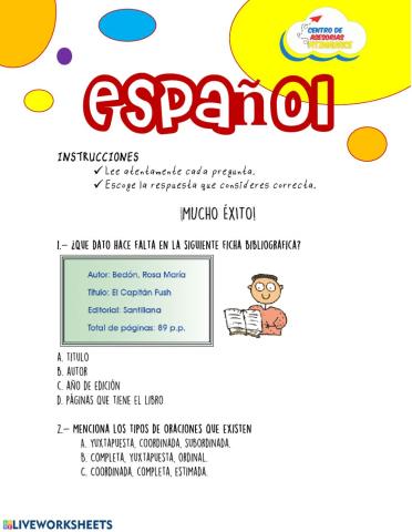 Examen español