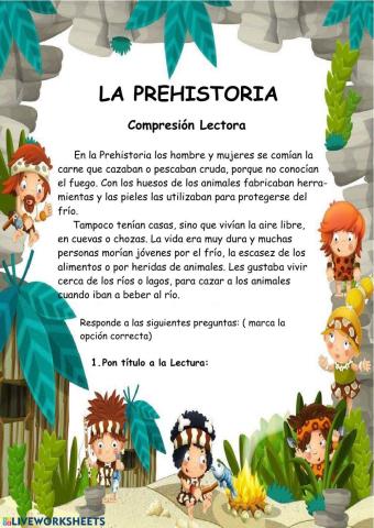 Compresión Lectora